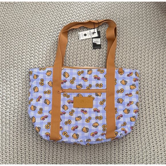 Aloha Collection• HELLO KITTY SUPER CUTE SPECIAL EDITION Nylon Zipper Tote - Picture 4 of 8